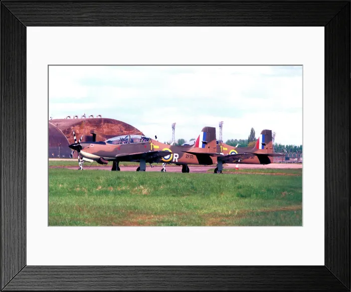 Framed Print : Short Tucano T. 1 ZF171 and ZF317 Framed Print : Short Tucano T. 1 ZF171 and ZF317