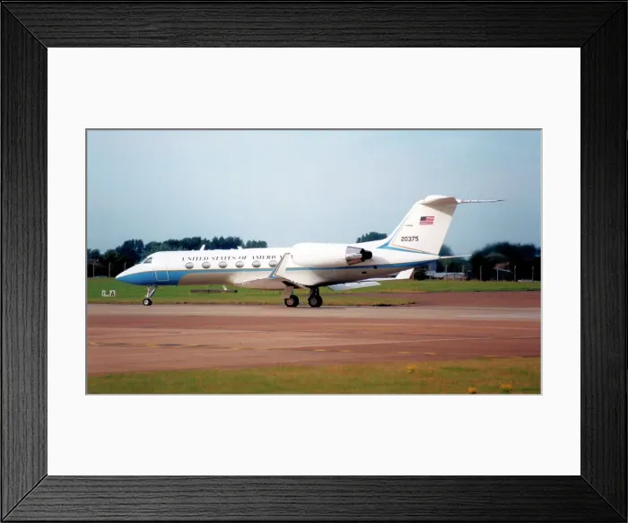Framed Print : Gulfstream C-20H 92-0375 Framed Print : Gulfstream C-20H 92-0375