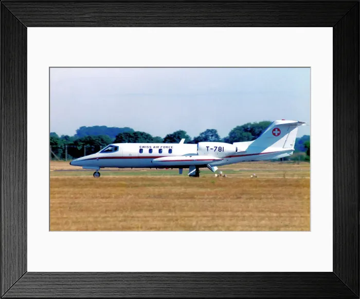 Framed Print : Learjet 35A T-781 Framed Print : Learjet 35A T-781