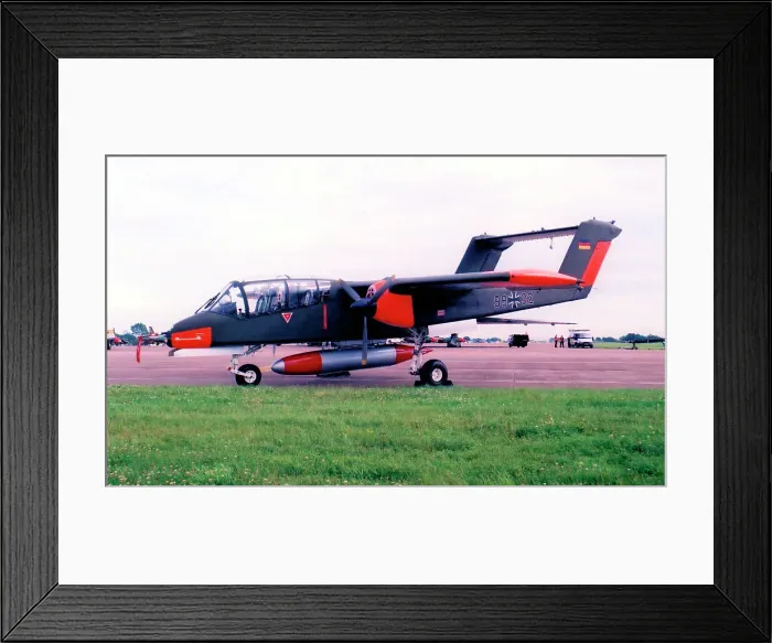 Framed Print : Rockwell OV-10B Bronco 99+32 Framed Print : Rockwell OV-10B Bronco 99+32