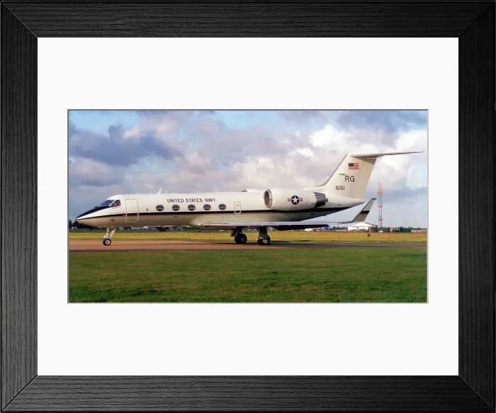 Framed Print : Gulfstream C-20G 165152 Framed Print : Gulfstream C-20G 165152