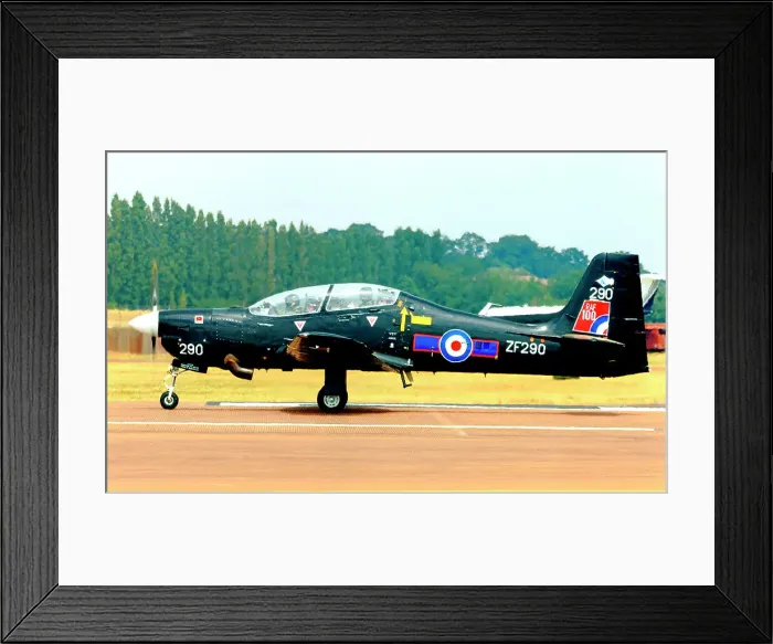 Framed Print : Short Tucano T. 1 ZF290 Framed Print : Short Tucano T. 1 ZF290