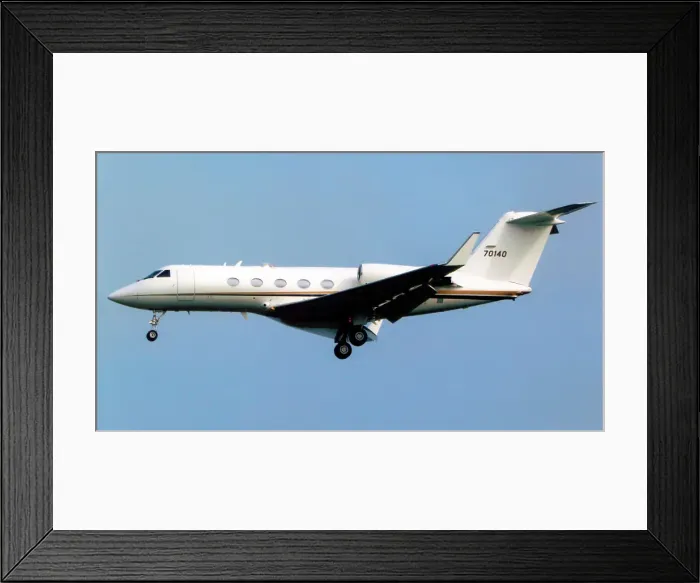 Framed Print : Gulfstream C-20E 87-0140 Framed Print : Gulfstream C-20E 87-0140