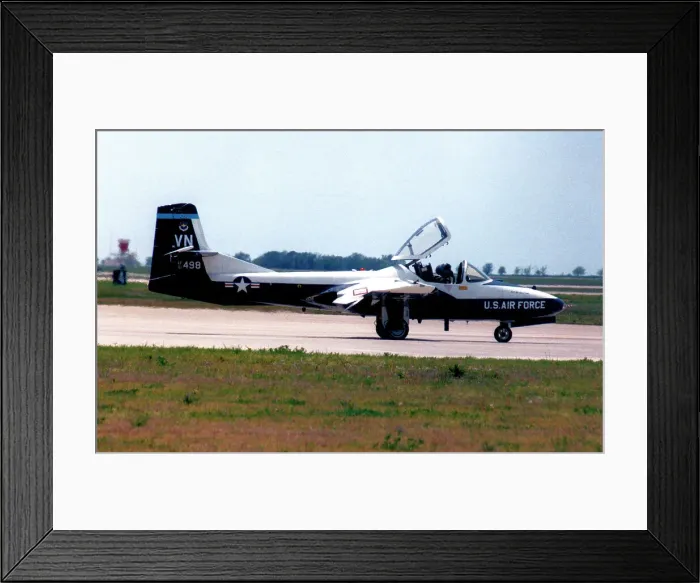 Framed Print : Cessna T-37B 61-2498 Framed Print : Cessna T-37B 61-2498