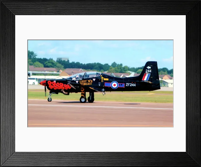 Framed Print : Short Tucano T. 1 ZF244 Framed Print : Short Tucano T. 1 ZF244