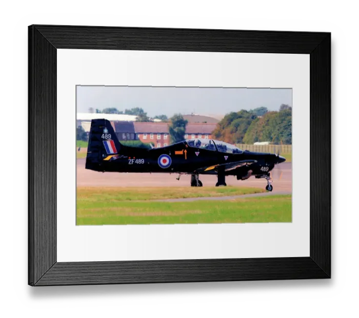 Framed Print : Short Tucano T. 1 ZF489 Framed Print : Short Tucano T. 1 ZF489