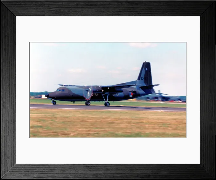 Framed Print : Fokker F-27-300M Troopship C-5 Framed Print : Fokker F-27-300M Troopship C-5