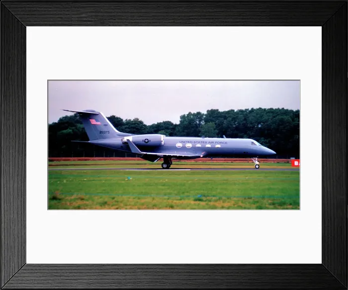 Framed Print : Gulfstream C-20H 92-0375 Framed Print : Gulfstream C-20H 92-0375