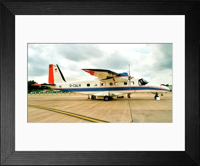 Framed Print : Dornier Do-228 D-CALM Framed Print : Dornier Do-228 D-CALM