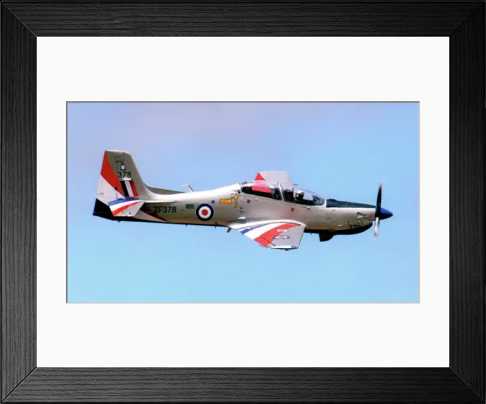 Framed Print : Short Tucano T. 1 ZF378 Framed Print : Short Tucano T. 1 ZF378