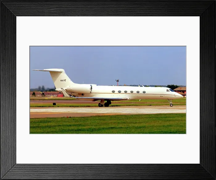 Framed Print : Gulfstream Aerospace C-37A 01-0076 Framed Print : Gulfstream Aerospace C-37A 01-0076