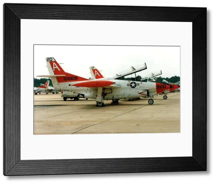 Framed Print : North American Rockwell T-2B Buckeye 156691 Framed Print : North American Rockwell T-2B Buckeye 156691