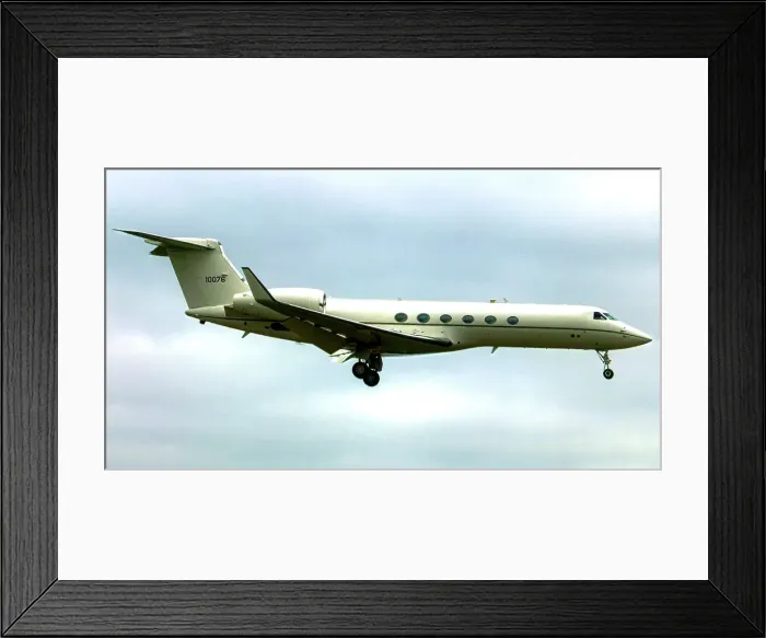 Framed Print : Gulfstream Aerospace C-37A 01-0076 Framed Print : Gulfstream Aerospace C-37A 01-0076