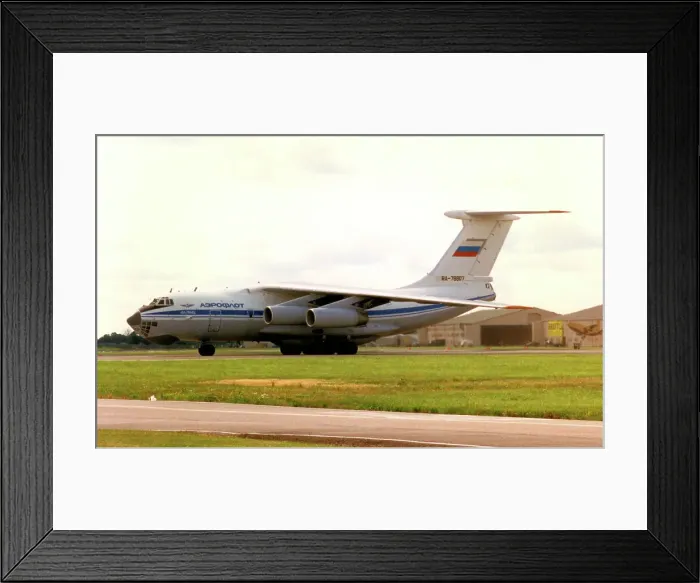 Framed Print : Ilyushin Il-76MD RA-78807 Framed Print : Ilyushin Il-76MD RA-78807