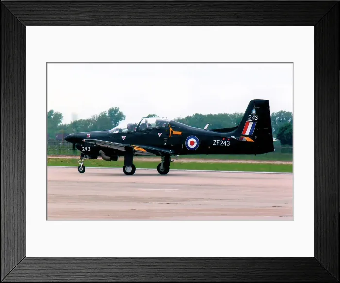 Framed Print : Short Tucano T. 1 ZF243 Framed Print : Short Tucano T. 1 ZF243