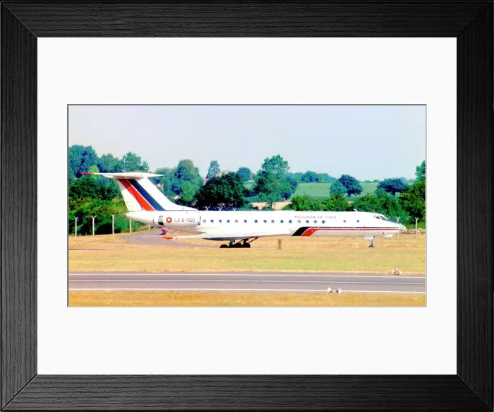 Framed Print : Tupolev Tu-134A LZ D 050 Framed Print : Tupolev Tu-134A LZ D 050