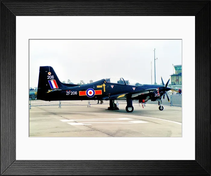 Framed Print : Short Tucano T. 1 ZF206 Framed Print : Short Tucano T. 1 ZF206