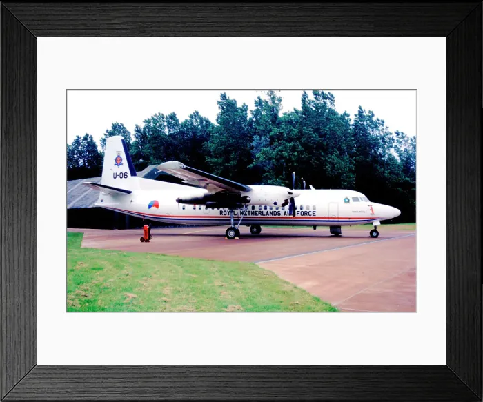 Framed Print : Fokker 50 U-06 Framed Print : Fokker 50 U-06