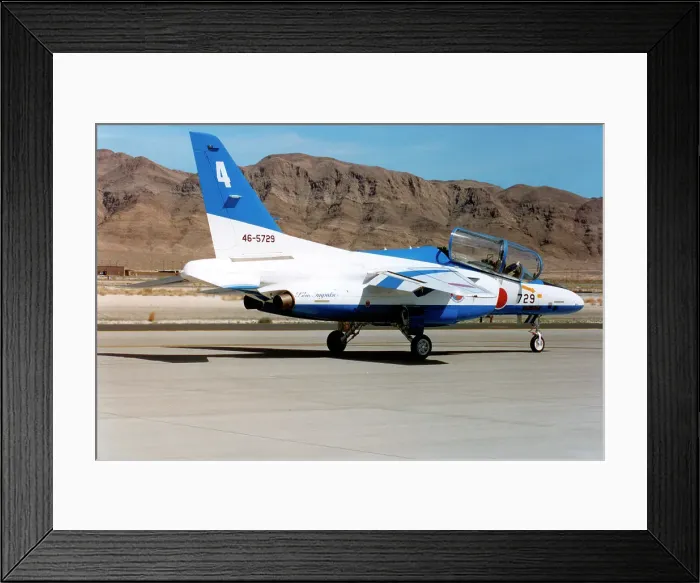 Framed Print : Kawasaki T-4 46-5729 - number 4 Framed Print : Kawasaki T-4 46-5729 - number 4