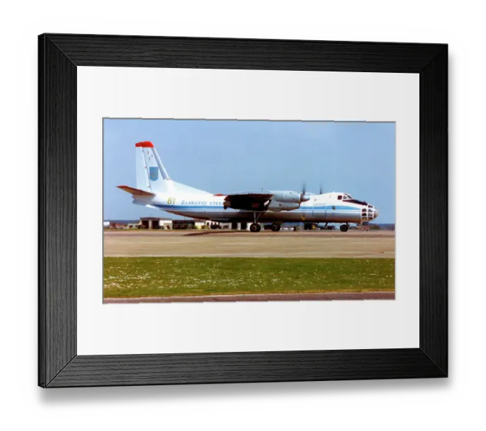 Framed Print : Antonov An-30B 81 Yellow Framed Print : Antonov An-30B 81 Yellow