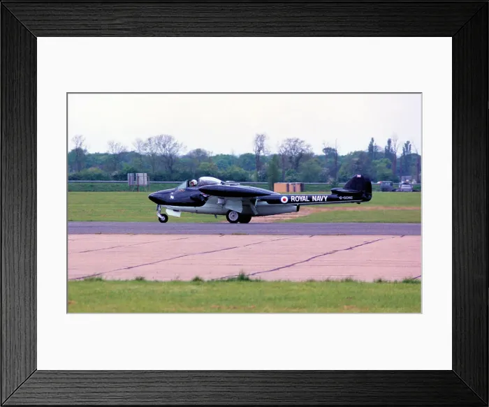 Framed Print : de Havilland DH. 112 Venom FB. 50 G-GONE - J-1542 Framed Print : de Havilland DH. 112 Venom FB. 50 G-GONE - J-1542