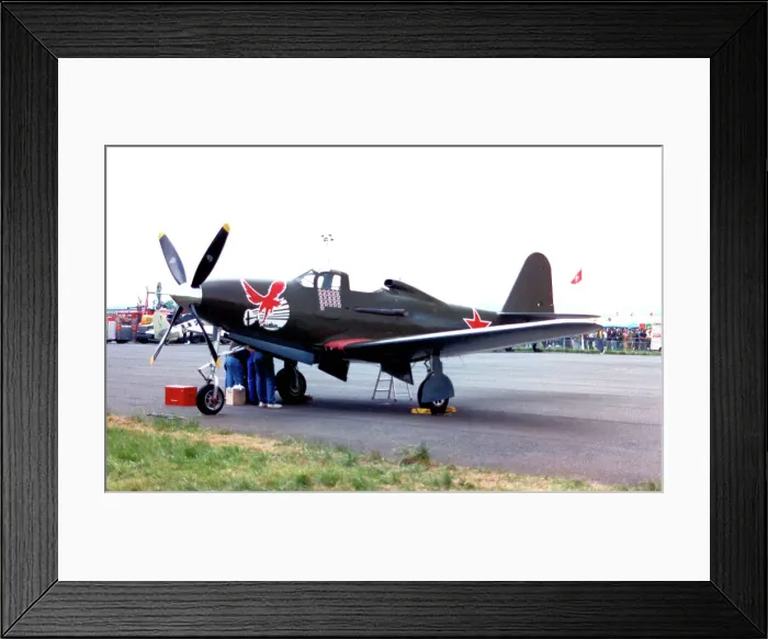 Framed Print : Bell RP-63C Kingcobra N62822 Framed Print : Bell RP-63C Kingcobra N62822