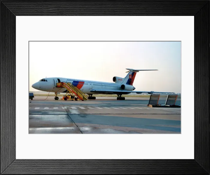 Framed Print : Tupolev Tu-154M OM-BYO Framed Print : Tupolev Tu-154M OM-BYO