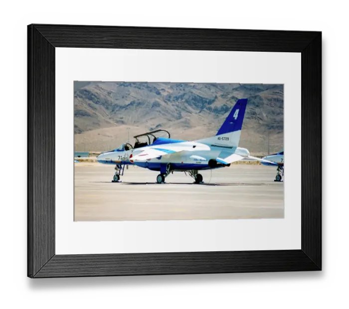 Framed Print : Kawasaki T-4 46-5729 - number 4 Framed Print : Kawasaki T-4 46-5729 - number 4
