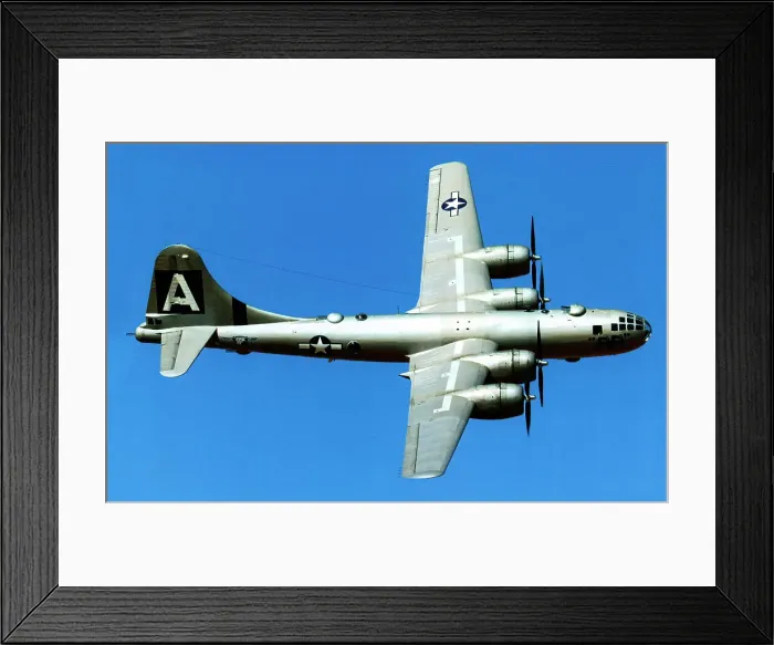 Framed Print : Boeing TB-29 Superfortress N69972 - Doc Framed Print : Boeing TB-29 Superfortress N69972 - Doc