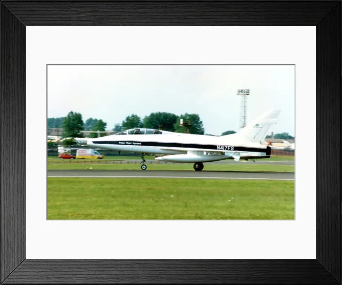 Framed Print : North American F-100F Super Sabre N417FS Framed Print : North American F-100F Super Sabre N417FS