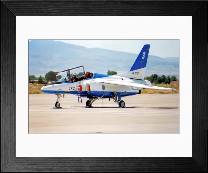 Framed Print : Kawasaki T-4 46-5727 - number 3 Framed Print : Kawasaki T-4 46-5727 - number 3