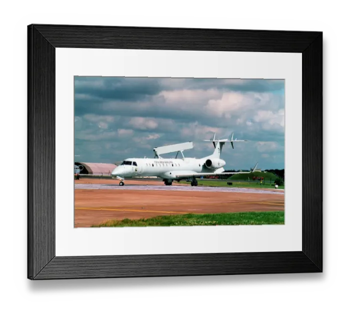 Framed Print : Embraer EMB-145SA R-99A 6704 Framed Print : Embraer EMB-145SA R-99A 6704