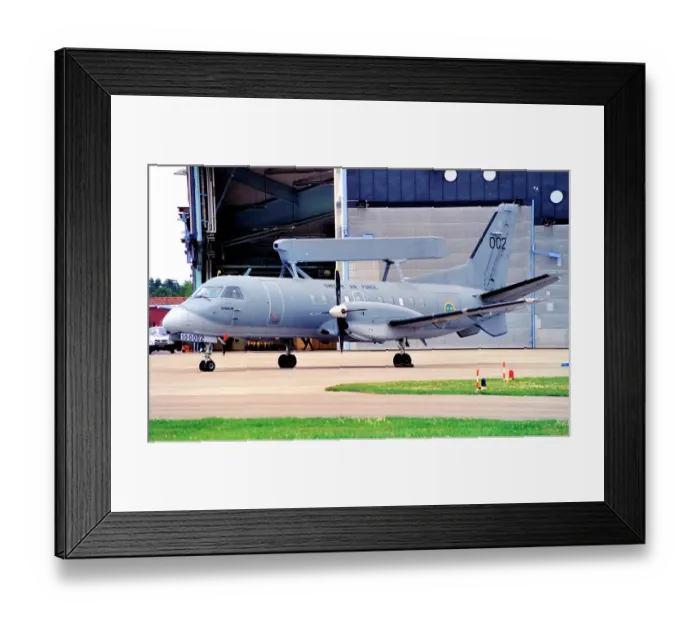 Framed Print : SAAB S100B Argus 100002 - 002 Framed Print : SAAB S100B Argus 100002 - 002
