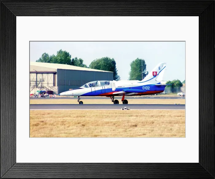 Framed Print : Aero L-39C Albatros 0102 - number 6 Framed Print : Aero L-39C Albatros 0102 - number 6