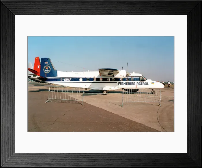 Framed Print : Dornier Do-228-212 G-OMAF Framed Print : Dornier Do-228-212 G-OMAF