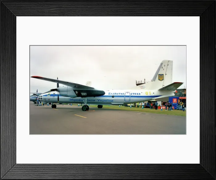 Framed Print : Antonov An-30B 81 Yellow Framed Print : Antonov An-30B 81 Yellow