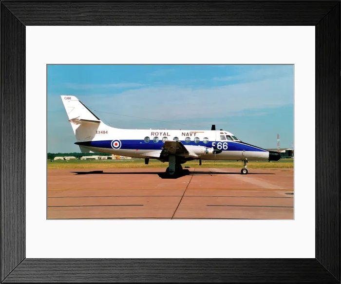 Framed Print : British Aerospace Jetstream T. 2 XX484 Framed Print : British Aerospace Jetstream T. 2 XX484