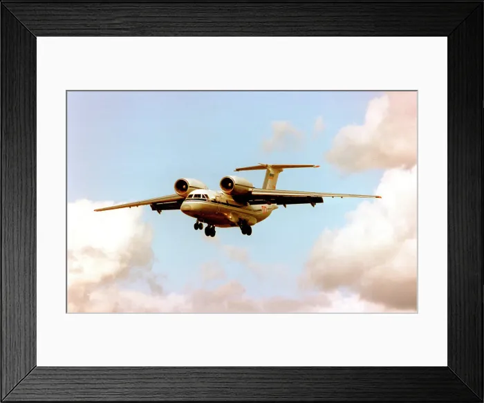 Framed Print : Antonov An-72P 07 Red Framed Print : Antonov An-72P 07 Red