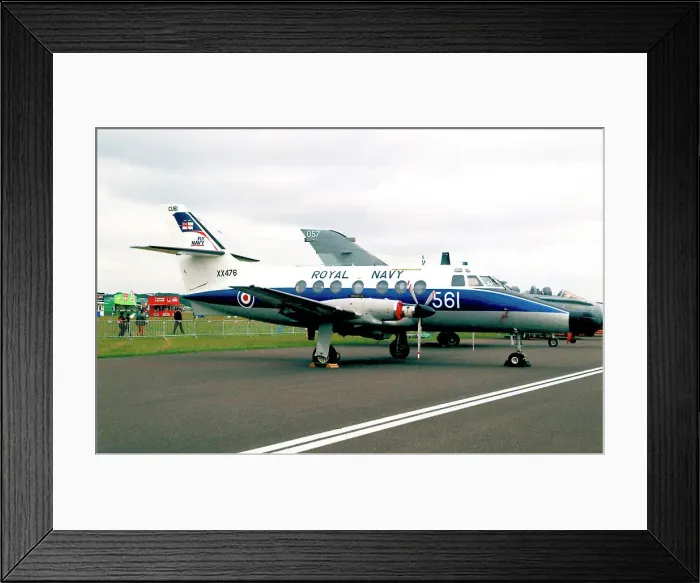 Framed Print : Scottish Aviation Jetstream T. 2 XX476 - 561 Framed Print : Scottish Aviation Jetstream T. 2 XX476 - 561
