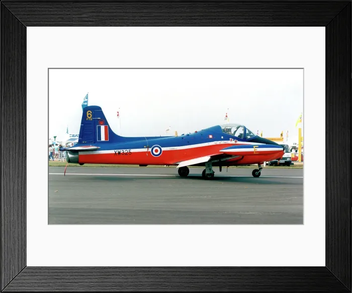 Framed Print : BAC Jet Provost T. 5 XW325 - E Framed Print : BAC Jet Provost T. 5 XW325 - E