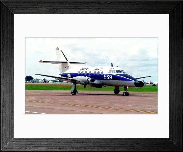 Framed Print : Scottish Aviation Jetstream T. 2 XX486 - 569 Framed Print : Scottish Aviation Jetstream T. 2 XX486 - 569