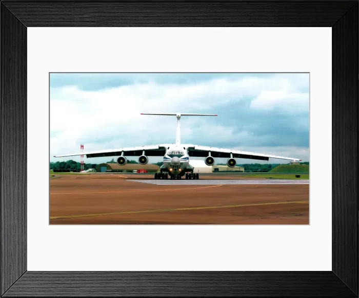 Framed Print : Ilyushin Il-76MD UR-76697 Framed Print : Ilyushin Il-76MD UR-76697