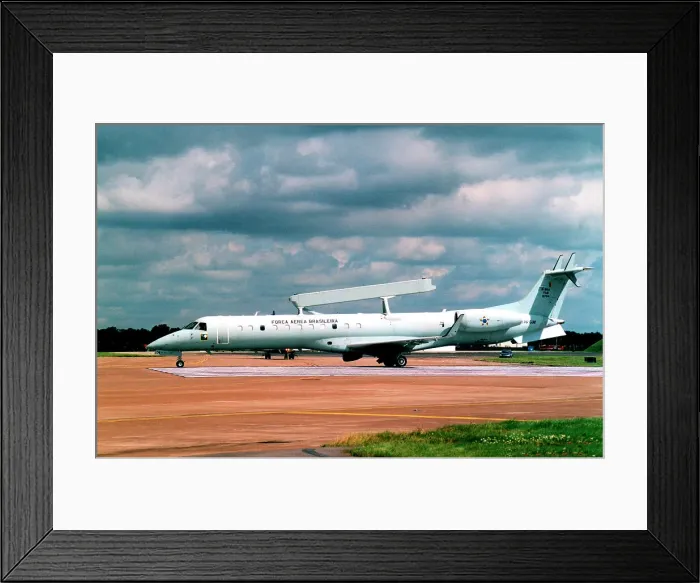 Framed Print : Embraer EMB-145SA R-99A 6704 Framed Print : Embraer EMB-145SA R-99A 6704
