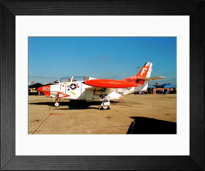 Framed Print : Rockwell T-2C Buckeye 159714 Framed Print : Rockwell T-2C Buckeye 159714