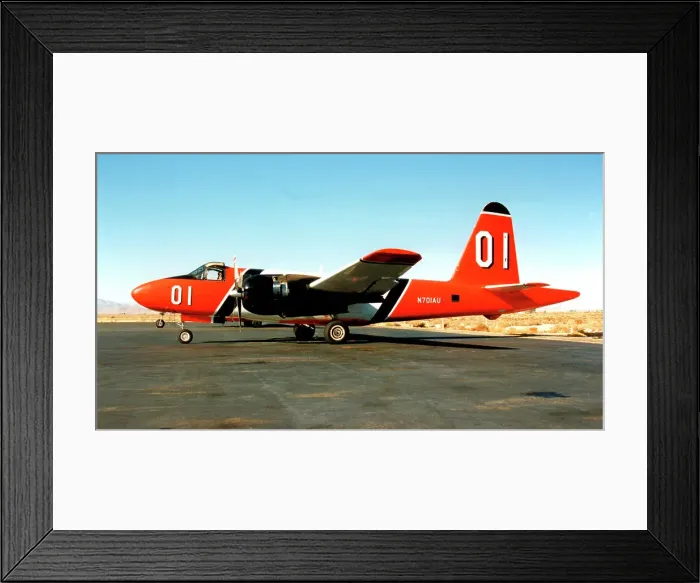 Framed Print : Lockheed SP-2H Neptune N701AU - 01 Framed Print : Lockheed SP-2H Neptune N701AU - 01
