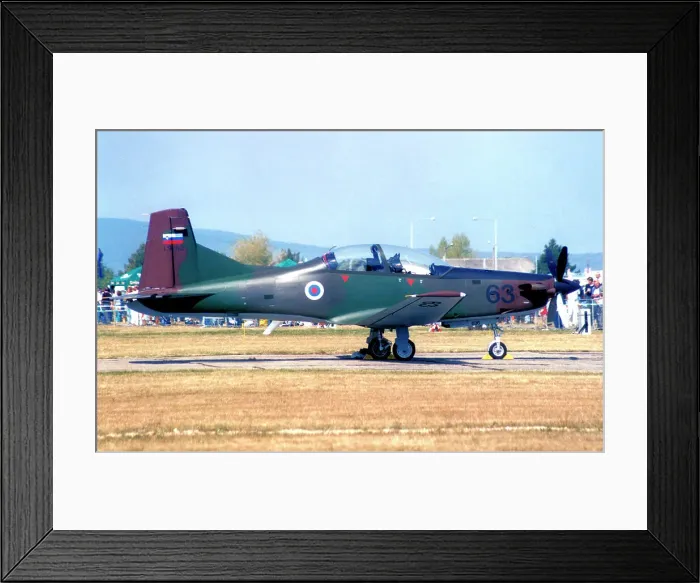 Framed Print : Pilatus PC-9M Hudournik L9-63 Framed Print : Pilatus PC-9M Hudournik L9-63