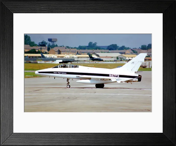 Framed Print : North American F-100F Super Sabre N417FS Framed Print : North American F-100F Super Sabre N417FS