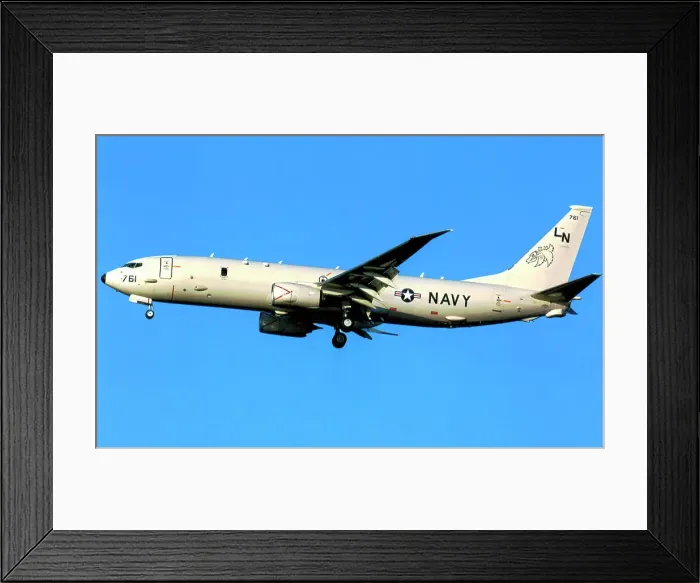 Framed Print : Boeing P-8A Poseidon 168761 Framed Print : Boeing P-8A Poseidon 168761