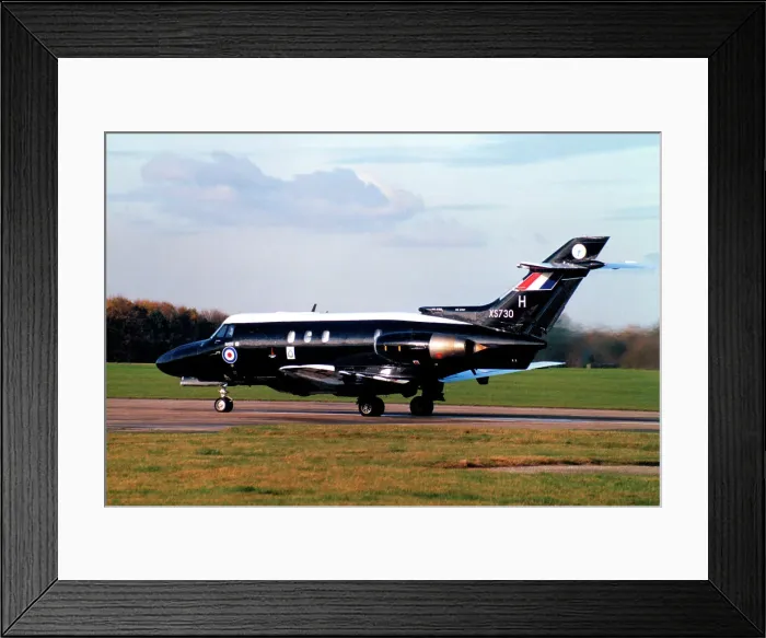 Framed Print : Hawker Siddeley Dominie T. 1 XS730 - H Framed Print : Hawker Siddeley Dominie T. 1 XS730 - H