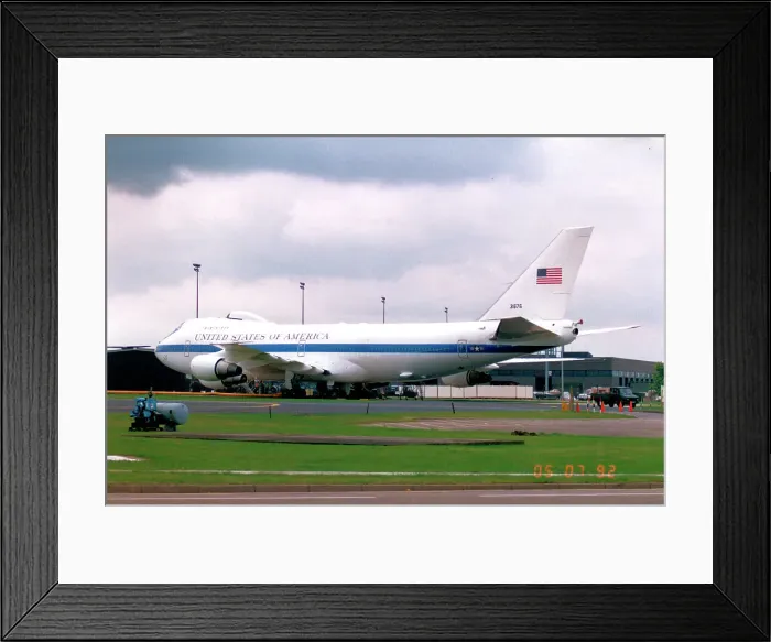 Framed Print : Boeing E-4B 73-1676 Framed Print : Boeing E-4B 73-1676